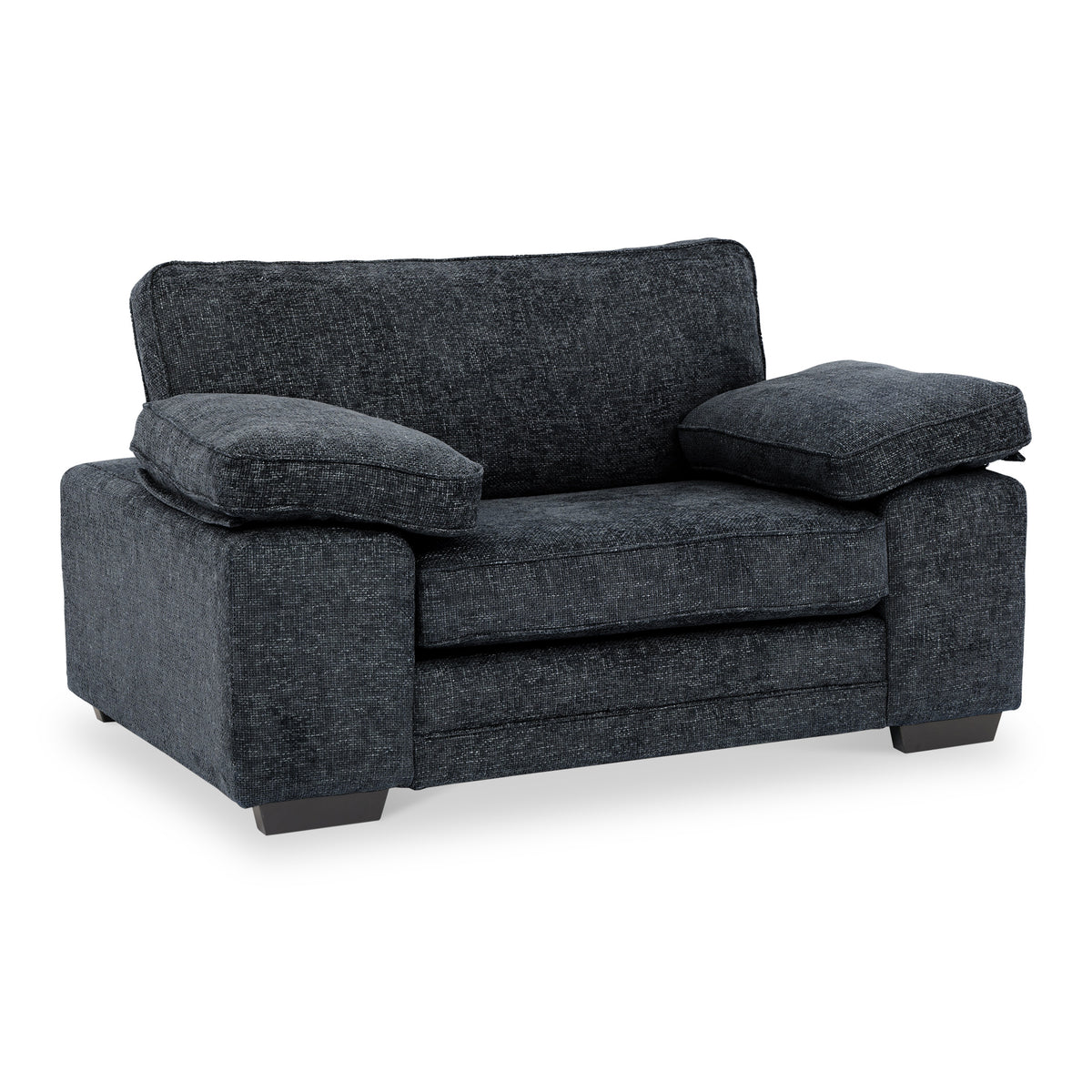 Ralston Snuggle Chair Heinz Ebony from Roseland Furniture