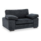 Ralston Snuggle Chair Heinz Ebony from Roseland Furniture