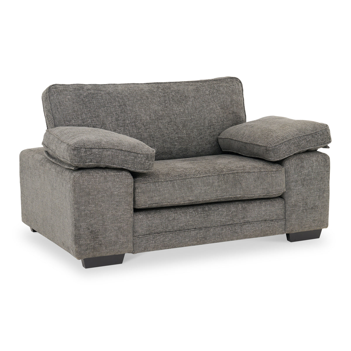 Ralston Snuggle Chair Heinz Grey from Roseland Furniture