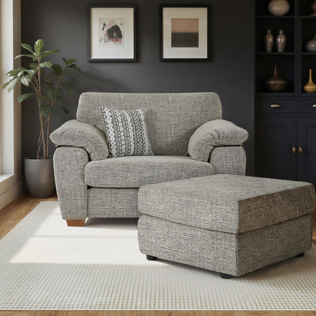 Camden Snuggle Chair from Roseland Furniture