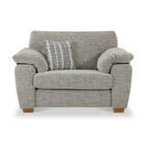 Camden Snuggle Chair Tate Grey Bohor Charcoal from Roseland Furniture