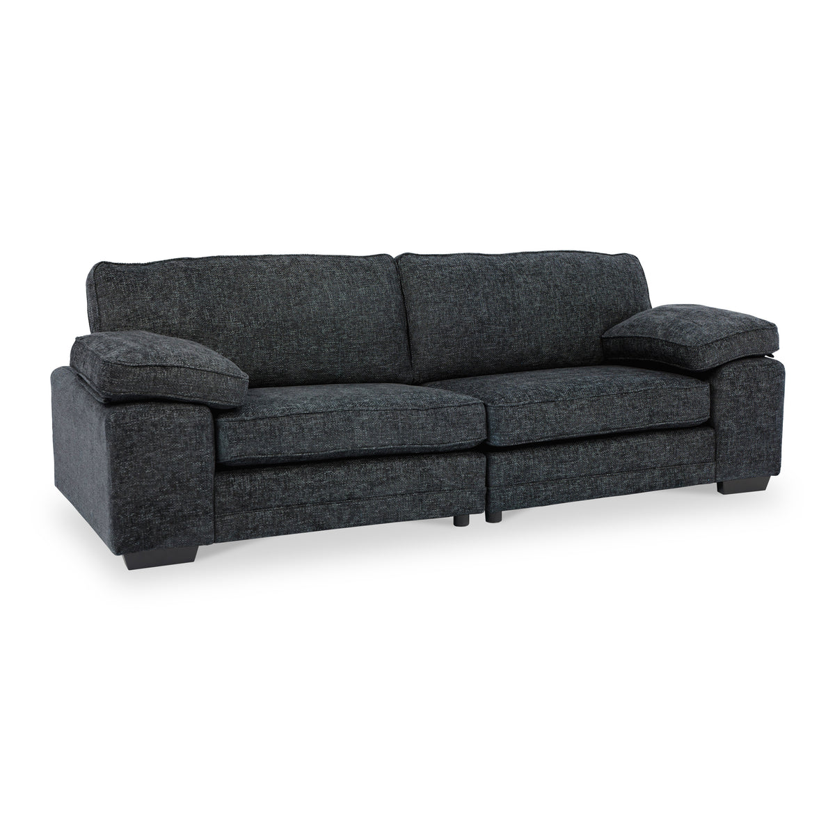 Ralston 4 Seater Sofa Heinz Ebony from Roseland Furniture