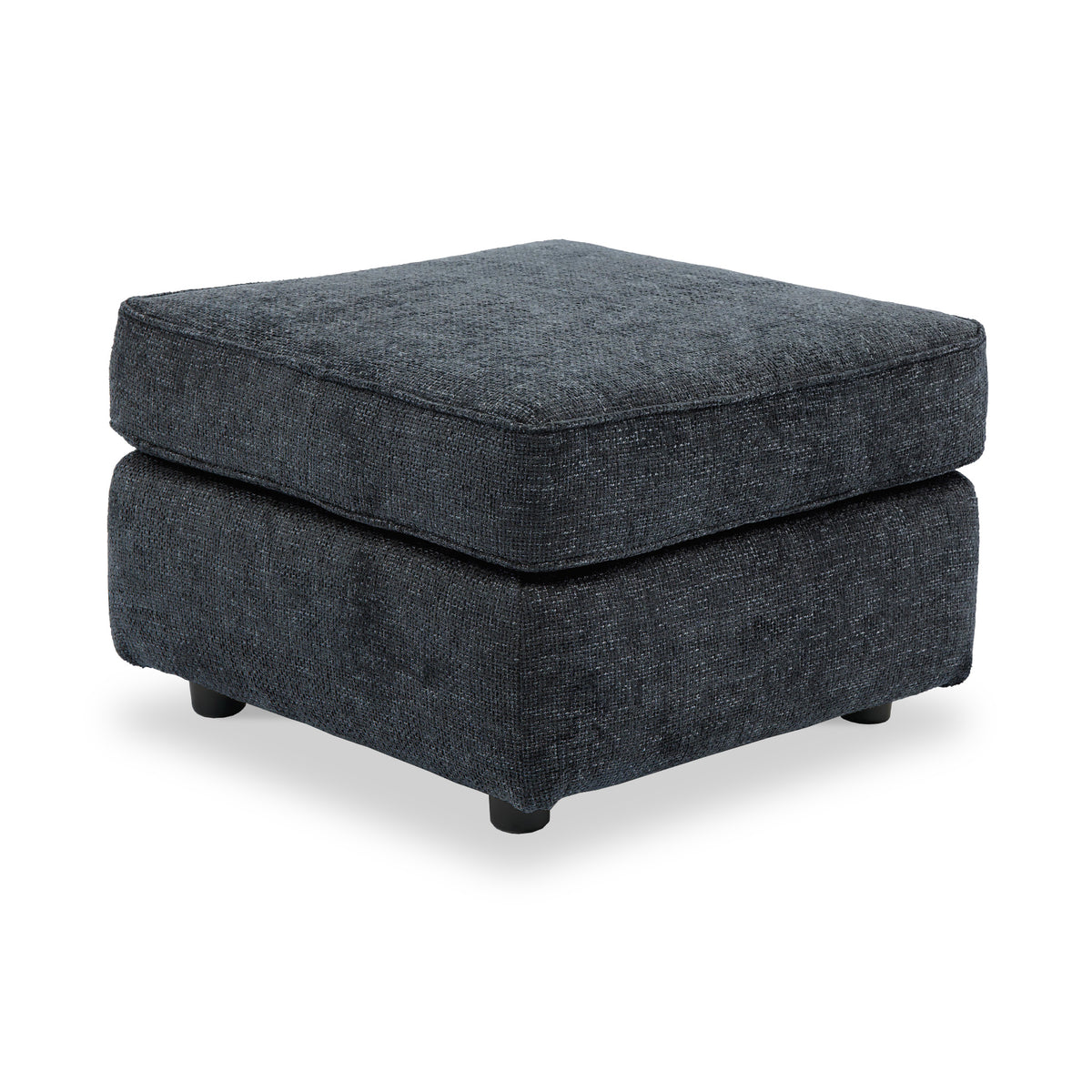 Ralston Standard Footstool Heinz Ebony from Roseland Furniture