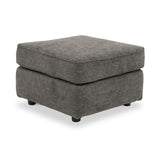 Ralston Standard Footstool Heinz Grey from Roseland Furniture