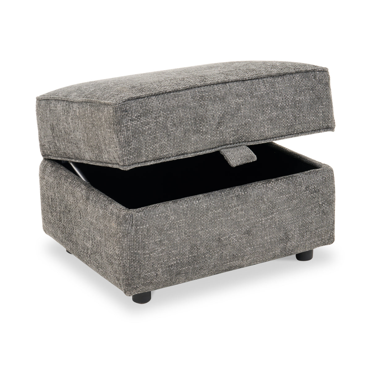 Ralston Storage Footstool Heinz Grey from Roseland Furniture