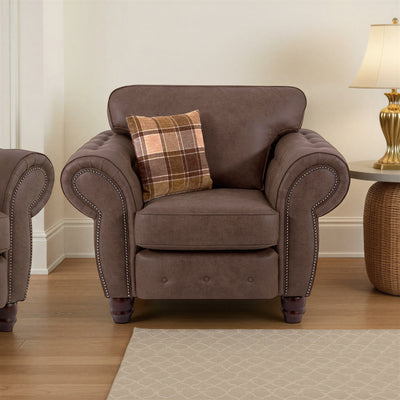 Ashford Faux Leather Club Chair