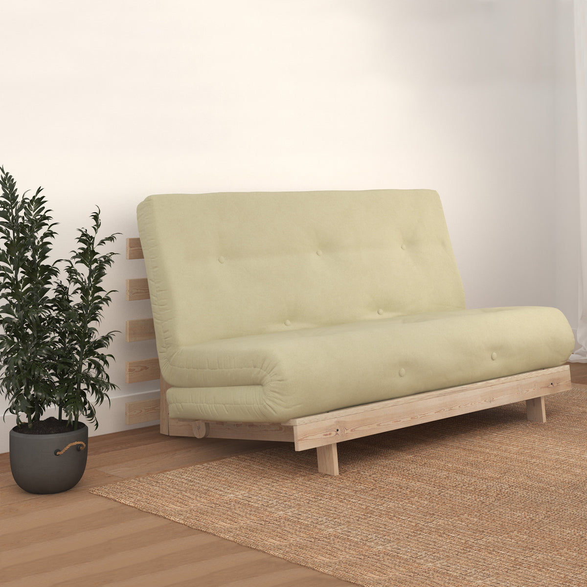 Maggie Double Futon Natural from Roseland Furniture