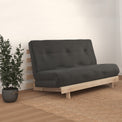 Maggie Double Futon Charcoal from Roseland Furniture