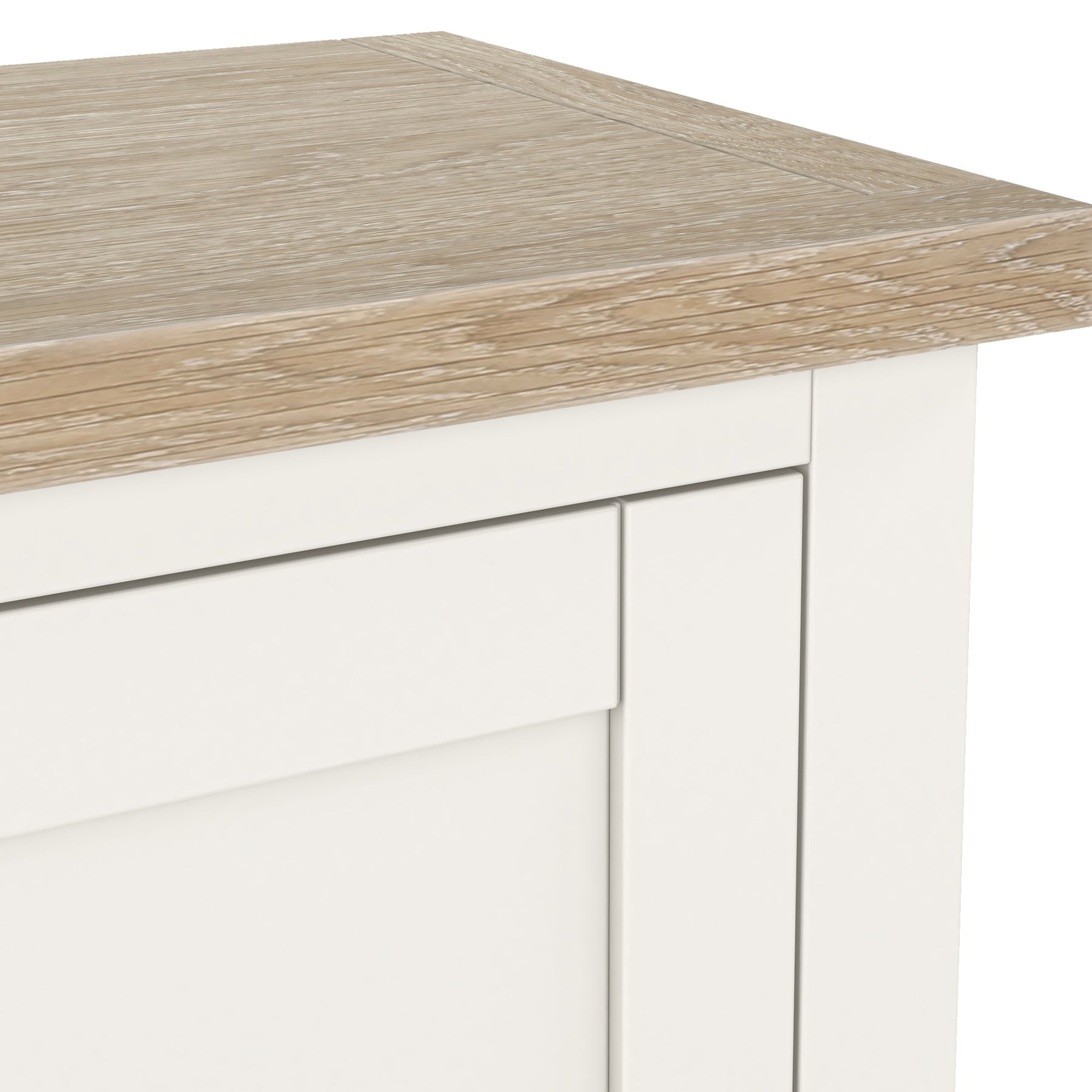 Farrow Washed Oak White Coffee Table SH from Roseland Furniture