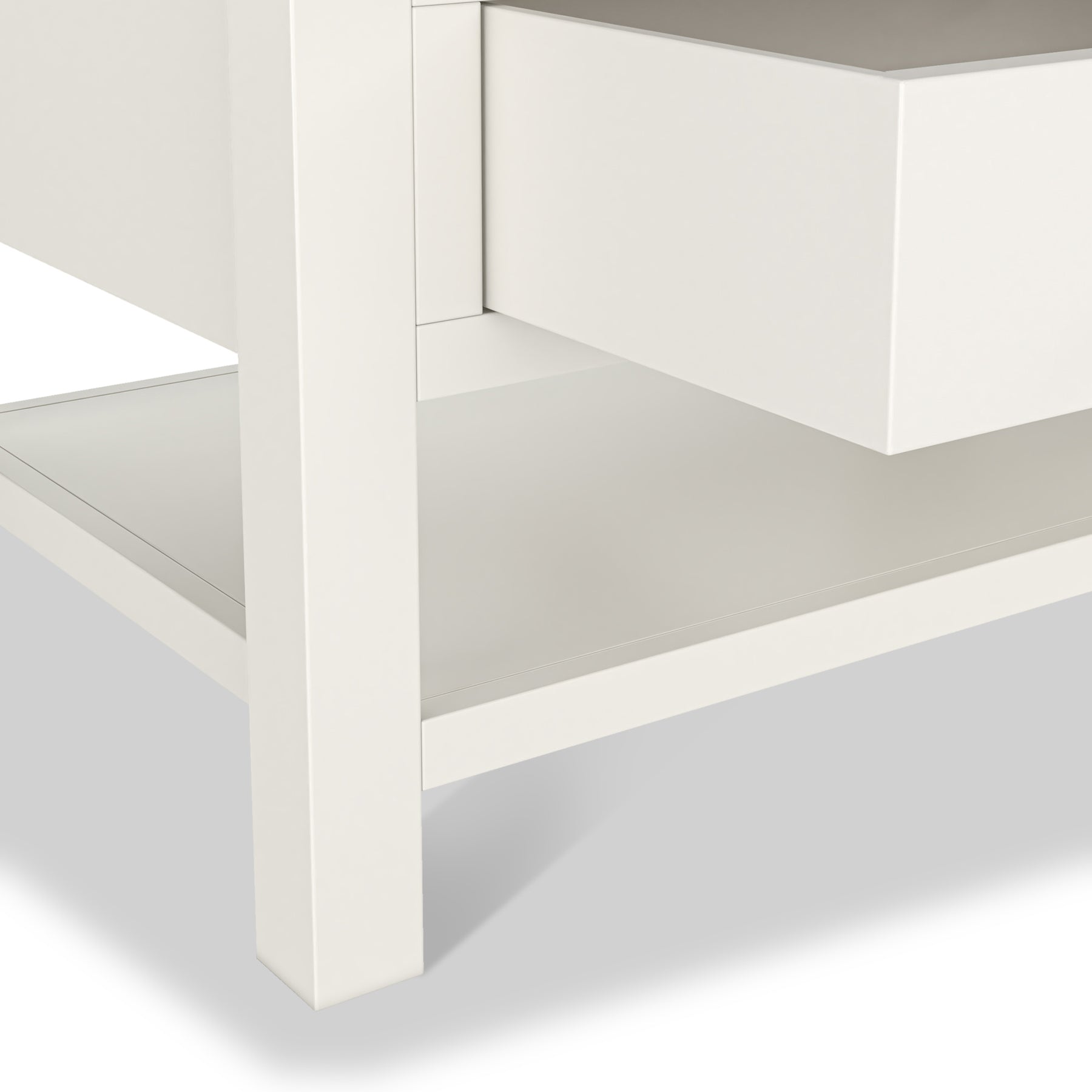 Farrow Washed Oak White Coffee Table SH from Roseland Furniture