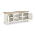 Farrow Washed Oak White 120cm TV Unit SH from Roseland Furniture