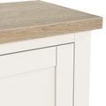 Farrow Washed Oak White 120cm TV Unit SH from Roseland Furniture