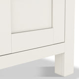 Farrow Washed Oak White Mini Cupboard SH from Roseland Furniture
