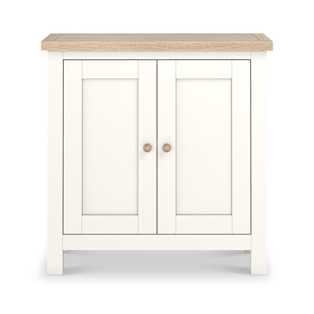 Farrow Washed Oak White Mini Cupboard SH from Roseland Furniture