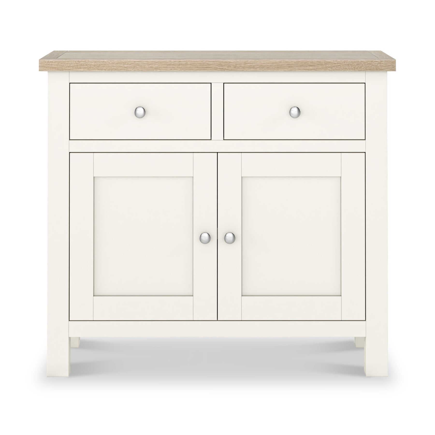 Farrow Washed Oak White Small Sideboard SH from Roseland Furniture