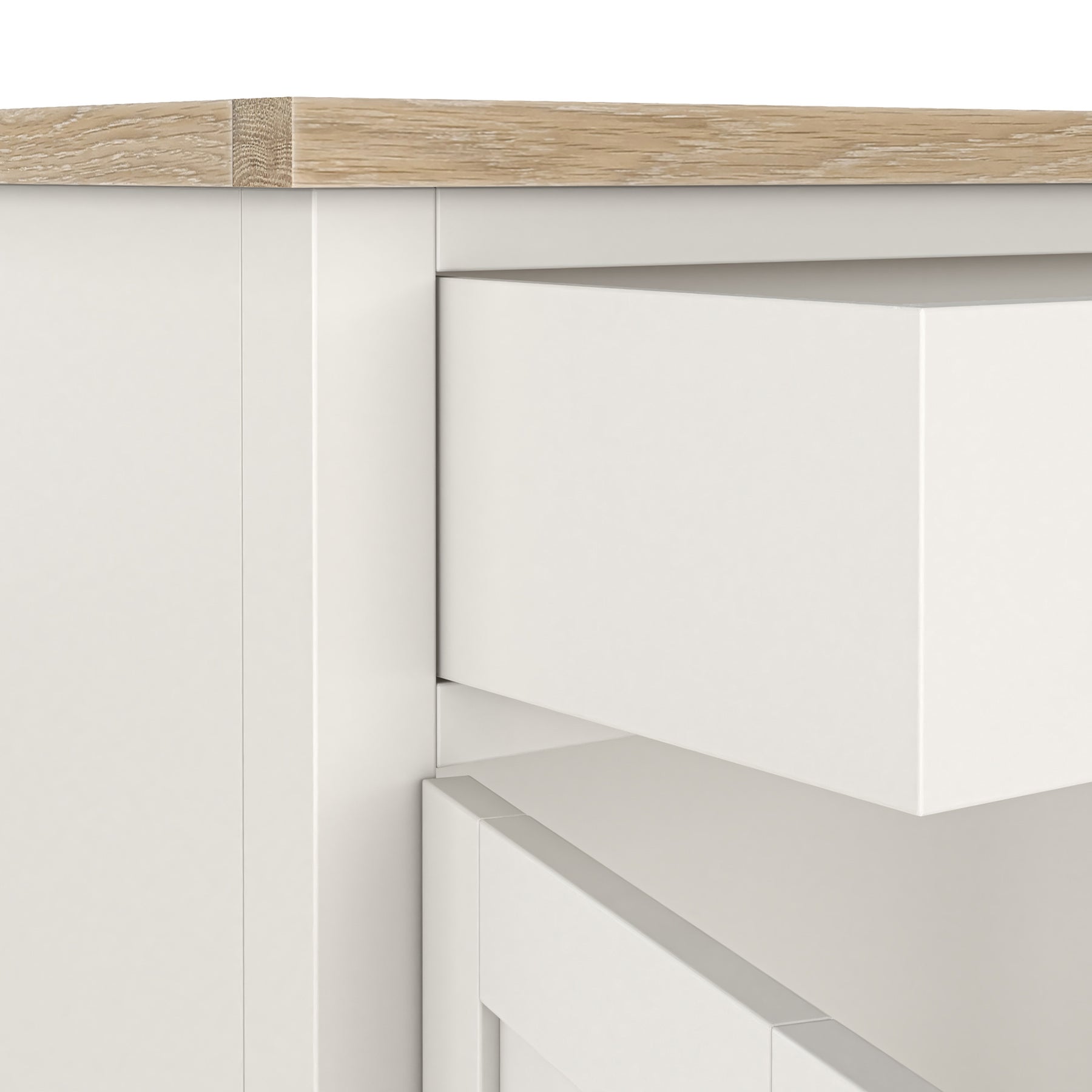 Farrow Coconut White Extra Large Sideboard from Roseland Furniture