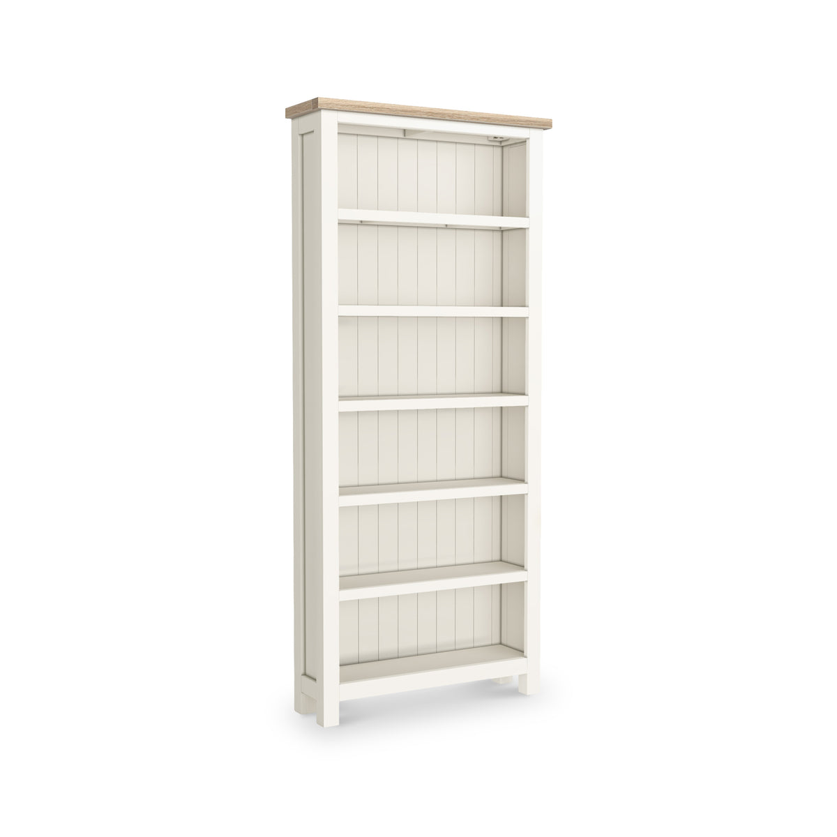 Farrow Coconut White Large Bookcase from Roseland