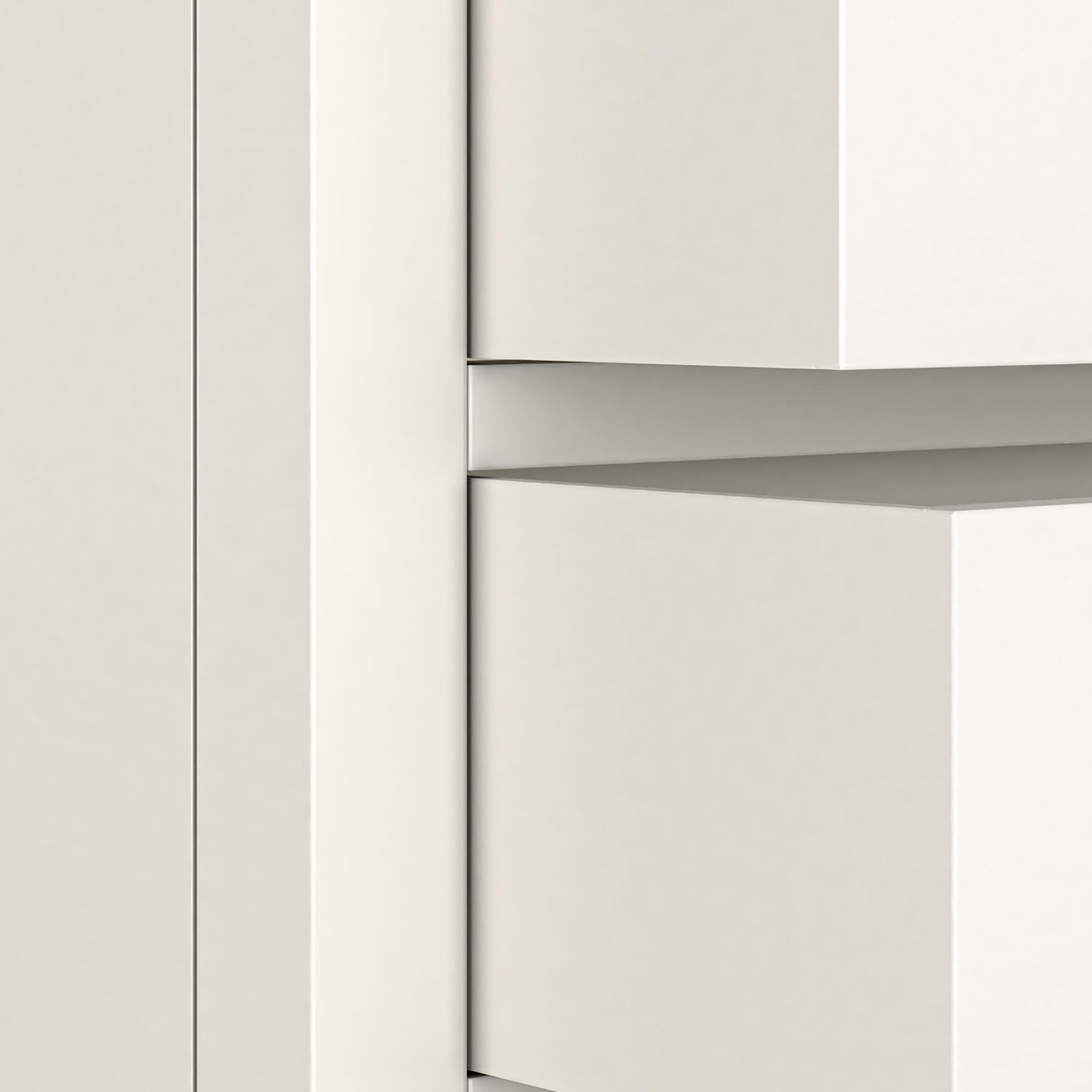 Farrow Washed Oak White Slim Bedside SH from Roseland Furniture