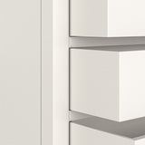 Farrow Coconut White Bedside Table from Roseland