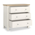 Farrow Washed Oak White 3 Drawer Chest SH from Roseland Furniture