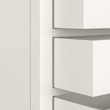 Farrow Washed Oak White 3 Drawer Chest SH from Roseland Furniture