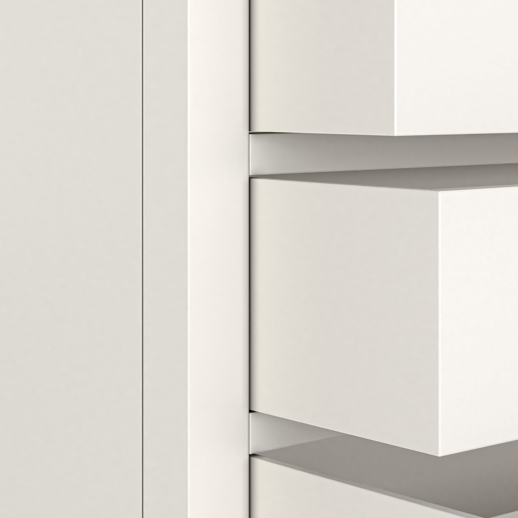 Farrow Washed Oak White 3 Drawer Chest SH from Roseland Furniture