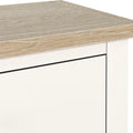 Farrow Washed Oak White 3 Drawer Chest SH from Roseland Furniture