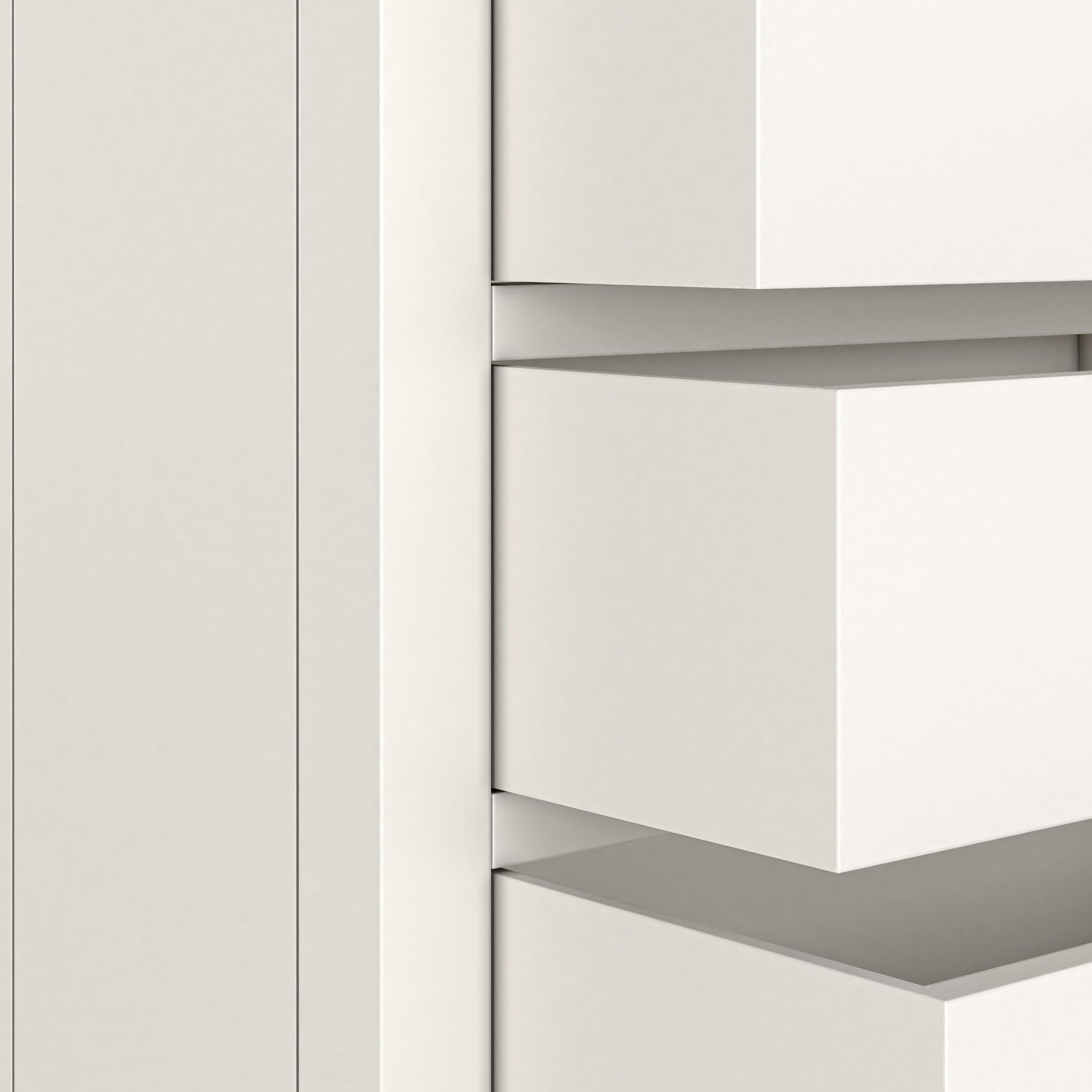 Farrow Washed Oak White 6 Drawer Chest SH from Roseland Furniture