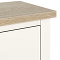 Farrow Washed Oak White 6 Drawer Chest SH from Roseland Furniture