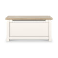 Farrow Washed Oak White Blanket Box from Roseland Furniture