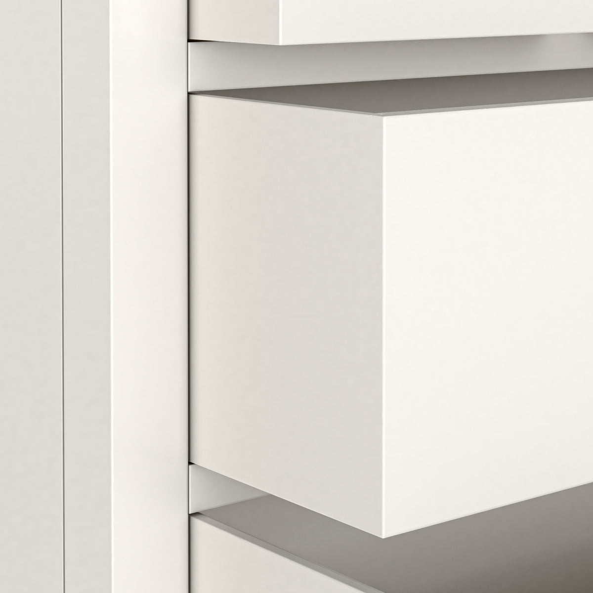 Farrow XL Washed Oak White Tallboy SH from Roseland Furniture