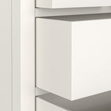 Farrow XL Washed Oak White Tallboy SH from Roseland Furniture