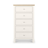 Farrow XL Washed Oak White Tallboy SH from Roseland Furniture