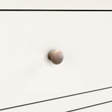 Farrow XL Washed Oak White Tallboy SH from Roseland Furniture