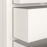 Farrow XL Coconut White 8 Drawer Chest from Roseland Furniture