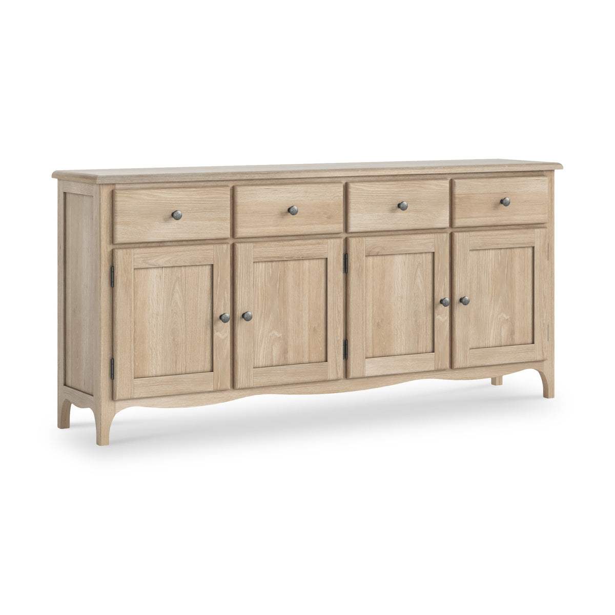 Celine Washed Oak Extra Large Sideboard from Roseland Furniture