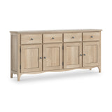 Celine Washed Oak Extra Large Sideboard from Roseland Furniture