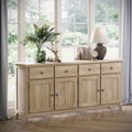 Celine Washed Oak Extra Large Sideboard from Roseland Furniture