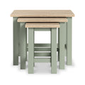 Farrow Nest of Tables Washed Oak Sage from Roseland Furniture