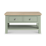 Farrow Coffee Table Washed Oak Sage from Roseland Furniture
