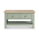 Farrow Coffee Table Washed Oak Sage from Roseland Furniture