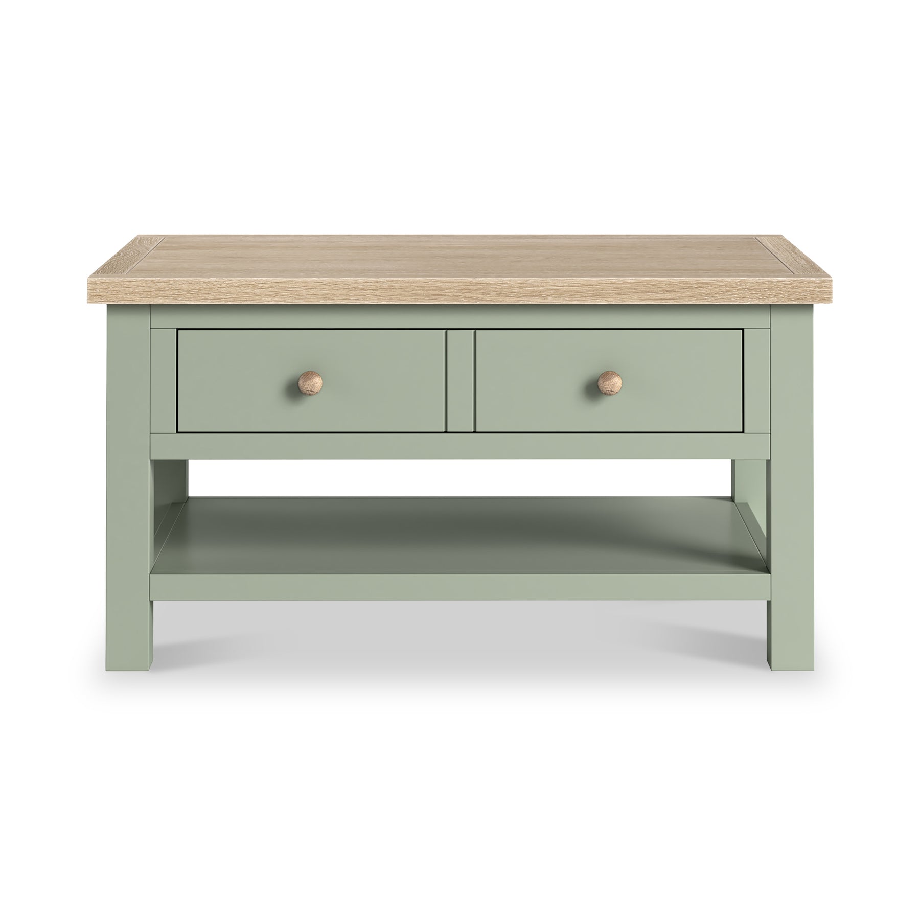 Farrow Coffee Table Washed Oak Sage from Roseland Furniture