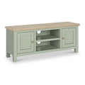 Farrow Sage Large 120cm TV Unit with wooden handles from Roseland Furniture