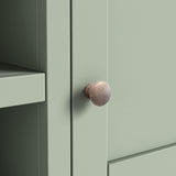 Farrow 180cm Extra Large TV Unit Washed Oak Sage from Roseland Furniture