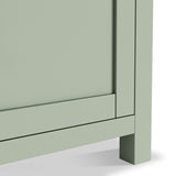 Farrow 120cm TV Unit Washed Oak Sage from Roseland Furniture