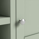 Farrow 120cm TV Unit Washed Oak Sage from Roseland Furniture