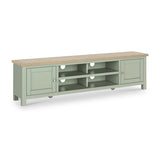 Farrow Sage 180cm Extra Wide TV Stand with metal handles from Roseland Furniture
