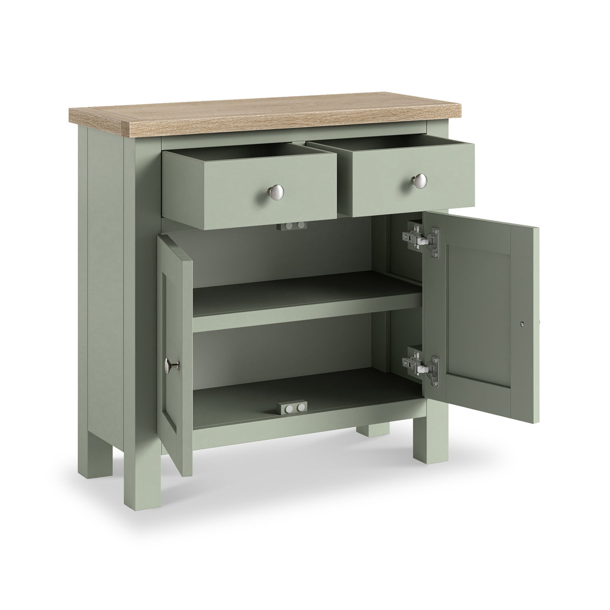 Farrow Mini Sideboard Washed Oak Sage from Roseland Furniture