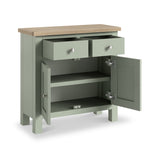 Farrow Mini Sideboard Washed Oak Sage from Roseland Furniture