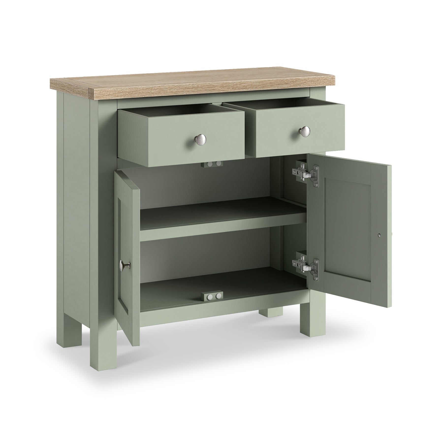 Farrow Mini Sideboard Washed Oak Sage from Roseland Furniture